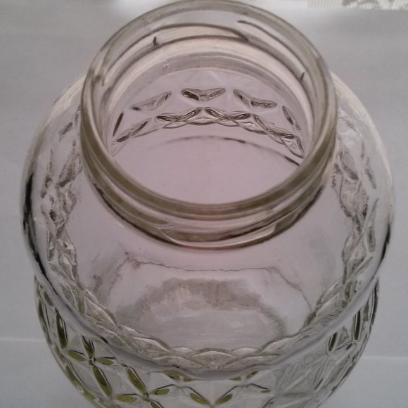 Clear Glass Jar with Lid - Picture 5 of 13